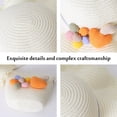 thumbnail image 2 of Sombrero de 56-58cm de circunferencia, sombrero para el sol para mujer, protector solar de verano, sombrero para el sol, sombrero de paja para playa y conjunto de bolsa de paja, 2 of 5