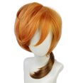 thumbnail image 3 of Disfraz de Cosplay de Anime Nakahara Chuuya, peluca, sombrero, guantes, chaqueta, pantalones, traje de Cosplay de Dazai para mujer, uniforme para hombre y mujer, traje de fiesta, 3 of 5
