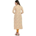 thumbnail image 2 of Rajnandini Women's Pure Cambric Cotton Jaipuri Printed Kurti (JOPLJPR61-6XL_Beige_6XL), 2 of 4