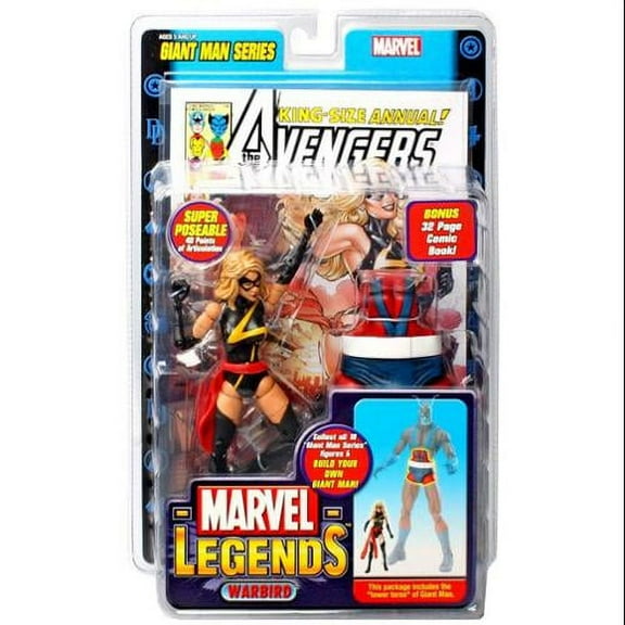 Giant Man Build A Figure Warbird Action Figure (Ms. Marvel)