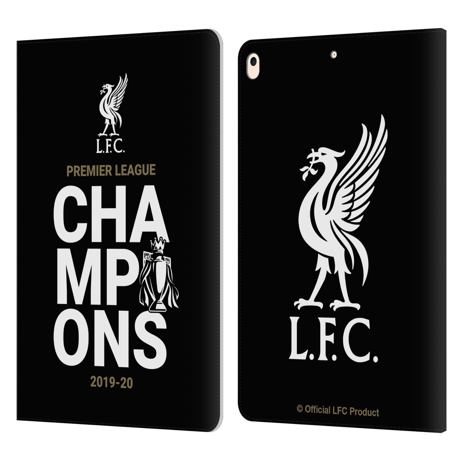 Head Case Designs Officially Licensed Liverpool Football Club 2020 Champions Black Typography Leather Book Wallet Case Cover Compatible With Apple Ipad Air 2019 Walmart Com Walmart Com