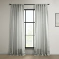 thumbnail image 2 of Exclusive Fabrics  Euro Linen Curtain (1 Panel) 50 X 84 - Warm White, 2 of 5
