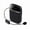Black, variant on 10W Mini Fashion Bluetooth Wireless Microphone Guide Headset Lecture Dedicated Portable Amplifier ,Loud Volume