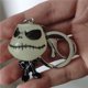 thumbnail image 4 of Llavero luminoso The Nightmare Before, luz en la oscuridad, negro, blanco, llavero luminoso creativo y personalizado, 2 uds., 4 of 5