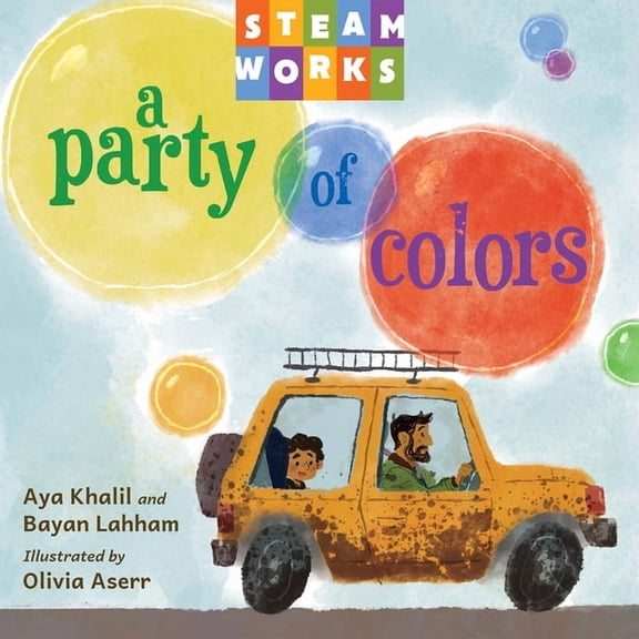 Steamworks A Party of Colors, (Board Book)