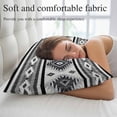 thumbnail image 5 of Gray Boho Pillow Covers 16"x24", Southwestern Ethnic Aztec Retro Geometric Soft Brushed Microfiber Breathable Throw Pillow Covers, Decorative Pillowcase with Zipper for Couch Sofa Bedroom Living Room, 5 of 9