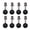 8, variant on Outdoor Curtain Weights Heavy Duty Drapery Weights with Metal Clip for Shower Curtains Tablecloths,and Garden Flags