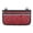 Red, variant on Beach Chair Armrest Bag, Waterproof Hanging Storage Pouch with 3 Pockets for Snacks and Magazines, Universal Walker and Wheelchair Side Organizer for Camping and Outdoors