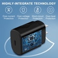 thumbnail image 6 of 25W Samsung Super Fast Charger USB C Wall Plug Type C Charger Adapter Fast Charging Block for Samsung Galaxy A16 A17 A15 5G/Watch 8 7 Ultra 6/A35/A54/S25/S24/Z Flip/Fold7/S23, 6 of 7