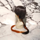thumbnail image 3 of Peluca Negro y Naranja Zhongli Genshin Impact Cosplay negro Unitalla Lymalimoon SHN-Zhongli, 3 of 4
