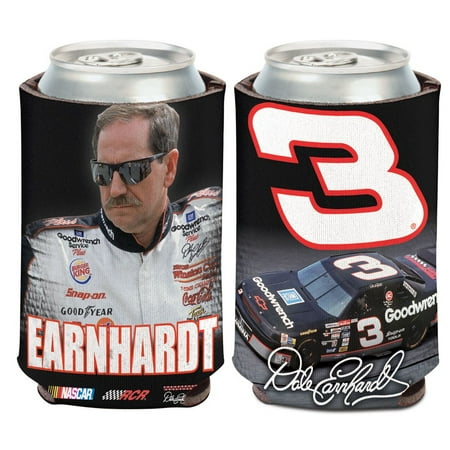 Dale Earnhardt Sr. Official NASCAR 12 oz. Insulated Coozie Can Cooler by WinCraft