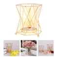 thumbnail image 2 of Hollow Out Geometric Tea Light Candle /Candle Shade Home Table Candlestick for Wedding Modern Centerpieces Gifts for Valentines Day, 2 of 8