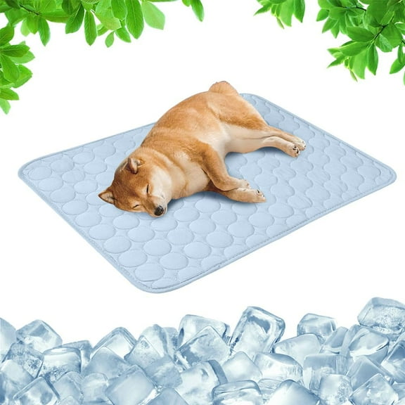 Dog Cooling Mat, Pet Cooling Mats, Summer Cool Pads Pet Mat Outdoor for Dogs & Cats, Machine Washable