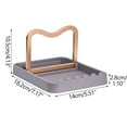 thumbnail image 2 of 100Fens Spoon Rest with Pot Lid Holder for Kitchen Counter, Spatula Spoon Fork Holder for Cooking, Ladle Pot Lid Utensil Rest Kitchen Gadgets Accessories for Cooking, 2 of 4