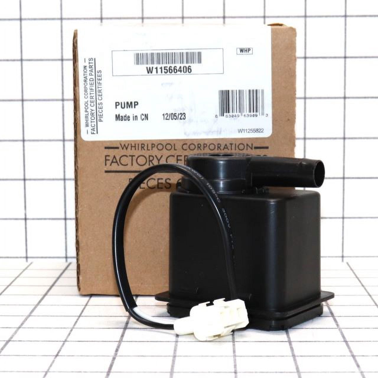 Whirlpool Ice Machine Pump W11566406