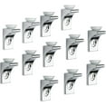 thumbnail image 1 of 50 Pack Glass Shelf Brackets with Polished Chrome Zinc Alloy Suction Cup Base, 1 of 5