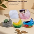 thumbnail image 3 of Injueey Maceta decorativa multifuncional para velas, resistente a la temperatura, de gel de sílice, segura e inodora, ideal para cajas y otros Artesanía, 3 of 6