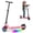 Pink-120W-3.75Miles, variant on NANROBOT Electric Scooter for Kid 8-12 120W Motor 3.75 Miles 8MPH Kick Scooter for Boy Girl Foldable Lightweight Adjustable Height 132 Lbs Load
