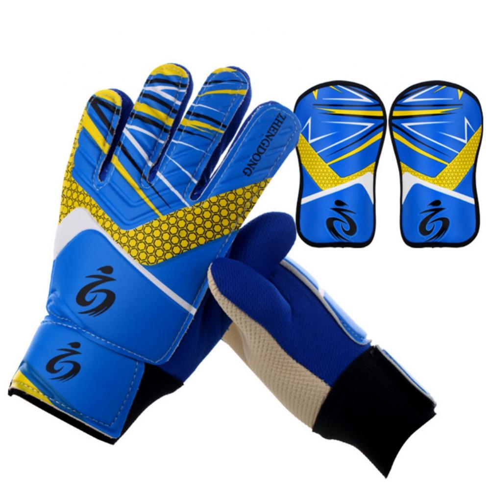 Soccer Goalie Gloves Goalkeeper Gloves with Fingersave and Double Wrist