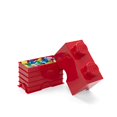 thumbnail image 2 of LEGO Brique de Rangement Rouge Vif 2 Boîte à Jouets pour Enfants, 2 of 5