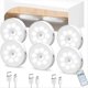 thumbnail image 3 of Luz LED para Gabinete de Colores con Control Remoto, Luz Recargable con Sensor de Movimiento, Luz Debajo del Mostrador (Paquete de 6), 3 of 8