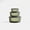 Green, variant on Genicook Stria Plum Round Set (3 Containers)