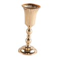 thumbnail image 1 of Centro de mesa de boda de hierro Macarena Jarrón de mesa Decoración Arreglos florales Soporte Maceta de flores secas Jarrón de trompeta 12cmx30cm, 1 of 8