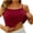 Wine, variant on Women's Built In Bra Scoop Neck Tank Top, Racerback Bow Design, Breathable Polyester Athletic Running Workout Yoga Tank Tops, Black Gray White Wine for Choose (Sizes S-XL)