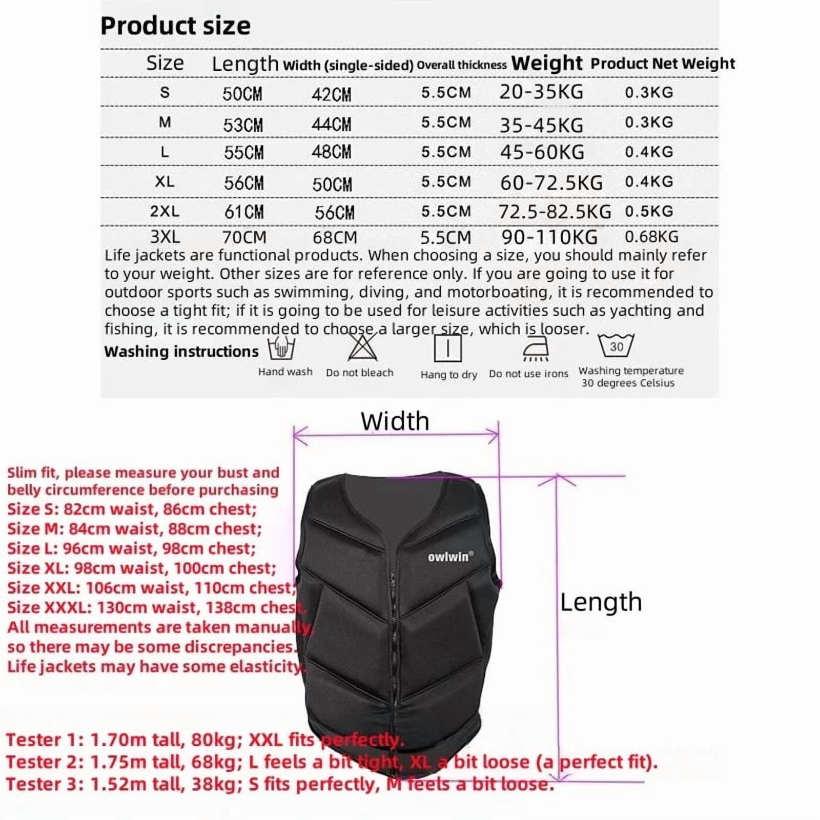 2025 Tight life jacket, light swimming and skiing armor life jacket, inner wear windproof, heat-insulating and fall-proof life vest