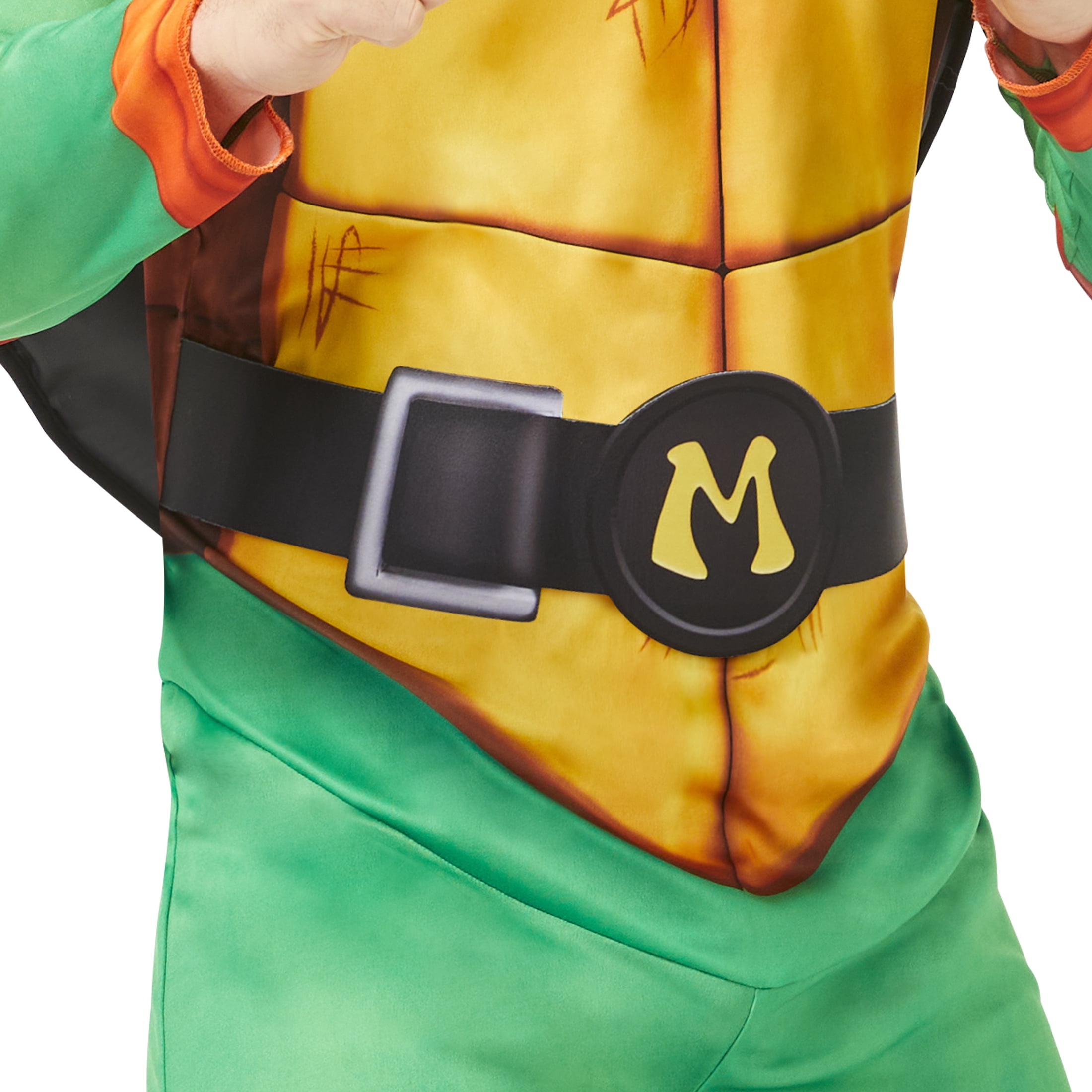 InSpirit Designs Teenage Mutant Ninja Turtles Michelangelo Halloween Costume Male, Adult 18-64, Green
