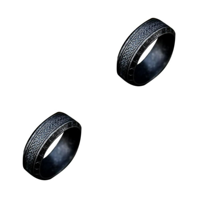 Anillo de acero vintage Sonducket Unisex estilo artesanal y atemporal