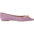 thumbnail image 6 of Sam Edelman Wanda Tour Lilac Haze Pointed Toe Slip On Fashion Ballet Flats Shoes (Lilac Haze, 5), 6 of 6