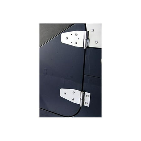 Door Hinge Kit Stainless Steel 94 95 Jeep Wrangler Yj