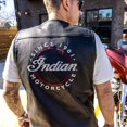thumbnail image 3 of Indian Motorcycle Men's Western Vest, Black | 2862738, 3 of 7
