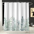 thumbnail image 2 of Spring Shower Curtain Boho Shower Curtains for Bathroom Colorful Shower Curtain Flower Floral Modern Shower Curtains 72x72in, 2 of 7