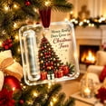 thumbnail image 4 of Holiday Money Holder Ornament, Christmas Tree With Gifts Artwork Christmas Cash Gift Tree Decoration, Surprise Stocking Stuffer and Secret Santa Gift, Clear Acrylic, 4 of 6