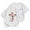 White, variant on Hienoo Infant Girls T-Shirt Short Sleeved Graphic T Shirt Versatile Pullover Tshirt