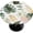 Fern Leaves Themed, variant on Round Fitted Tablecloth with Elastic Edge Cherries Theme Table Cloth for 36"-42" Round Tables Washable Table Covers for Dinning Party Picnic Camping