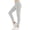 Gray, variant on Girls Athletic Leggings with Pockets Kids High Waisted Dance Pants Yoga Workout Running Cheer Gymnastics Tights Khaki,7-8Years