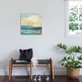 thumbnail image 3 of Art.com Sunset Beach I Stretched Canvas Print Wall Art by Silvia Vassileva, 24" x 24", 3 of 4