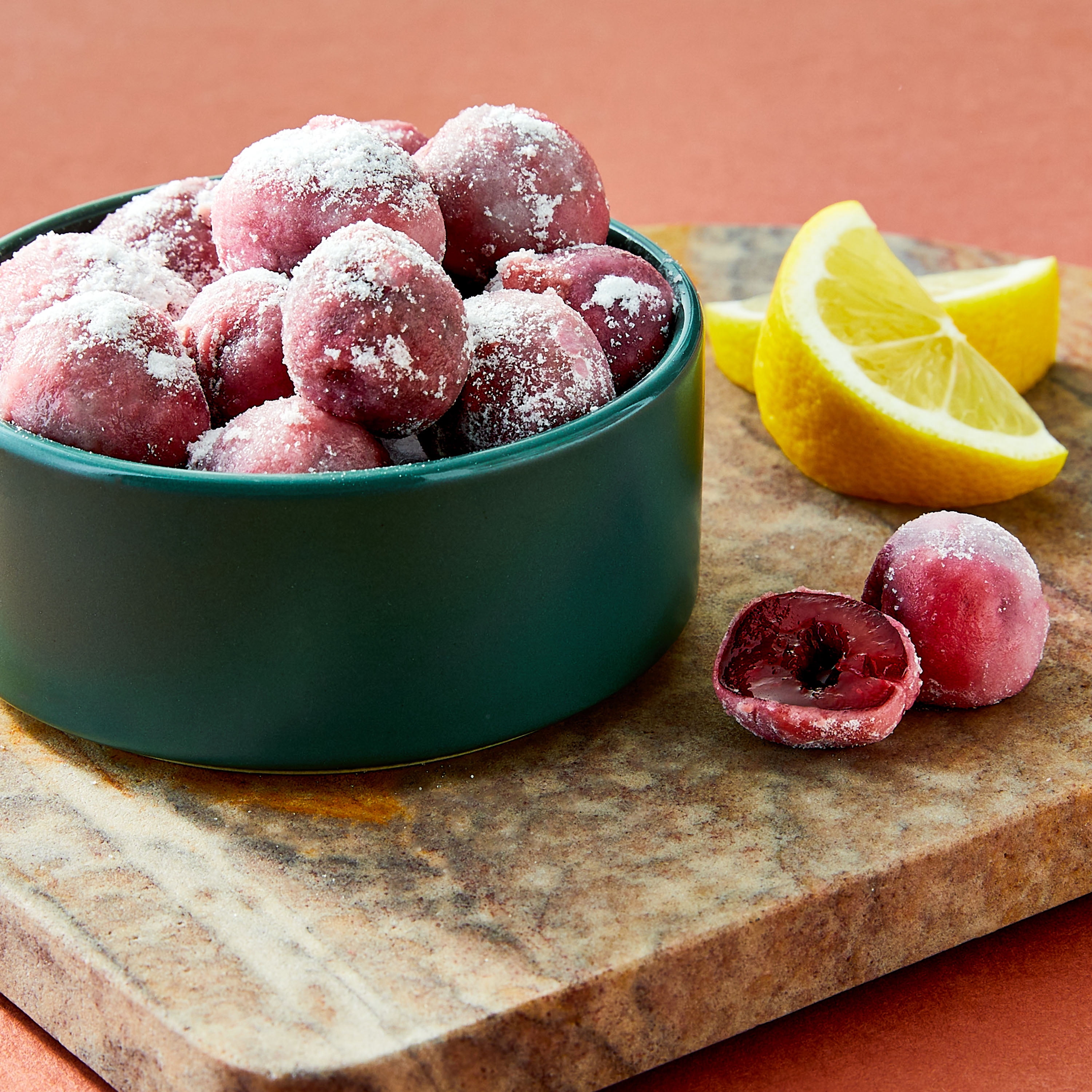 bettergoods Freshly Frozen Sour Coated Cherries, 8 oz