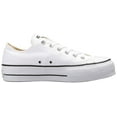 thumbnail image 5 of Converse Womens Chuck Taylor All Star Lift Platform Shoes - Optical White, 5 of 5