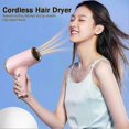 thumbnail image 3 of Rechargeable Wireless Hair Dryer Negative Ion Hot and Cold Wind Versatile Hairdressing Tools EU Plug, 3 of 4
