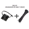 thumbnail image 3 of Organizadores Sujetadores de cables 20x20 con Adhesivo 3M, 50 Piezas, 3 of 5