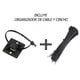 thumbnail image 3 of Organizadores Sujetadores de cables 20x20 con Adhesivo 3M, 50 Piezas, 3 of 5