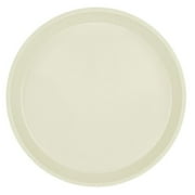 Cambro 1100538 11" Round Cottage White Fiberglass Camtray - 12/Case