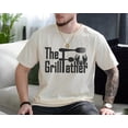 thumbnail image 2 of Grillfather T-Shirt Funny BBQ Dad Shirt, Grill Master Barbecue Graphic Tee for Men, BBQ Lover Gift, Fathers Day Cookout T Shirt, 2 of 3