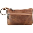 thumbnail image 1 of Mens Genuine Leather Coin Purse Men's Wallet Coin Purse Key Holder, 1 of 5
