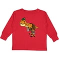 thumbnail image 3 of Inktastic T-Rex King of Oktoberfest Boys or Girls Long Sleeve Toddler T-Shirt, 3 of 5