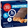thumbnail image 3 of (2 pack) Fiber One Chewy Protein Bars, Caramel Nut, Protein Snacks, 1.17 oz, 5 ct, 3 of 16